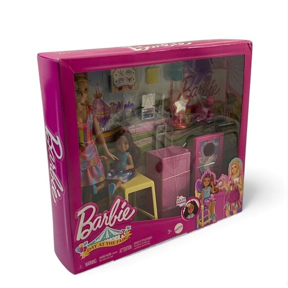 Mattel Barbie 2025 Day At The Fair Face Paint, New - Picture 3 of 7